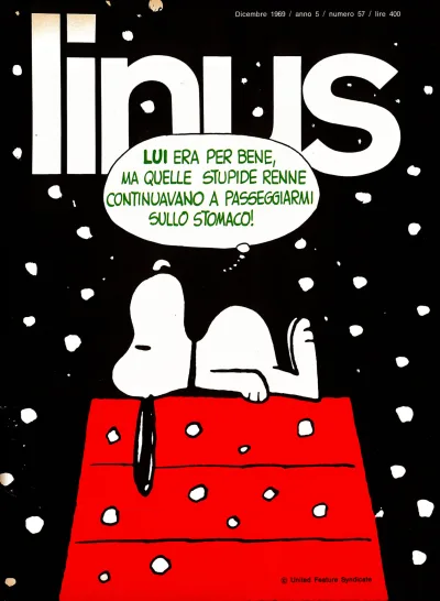 Cover of Alnanacco di Linus 1970