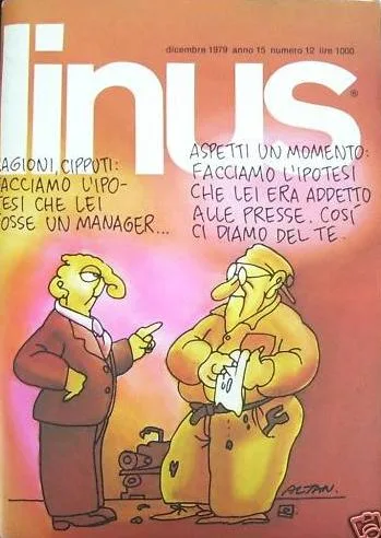 Cover of Linus 13 Almanacco 1980