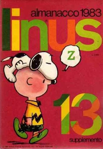 Cover of Linus 13 Almanacco 1983