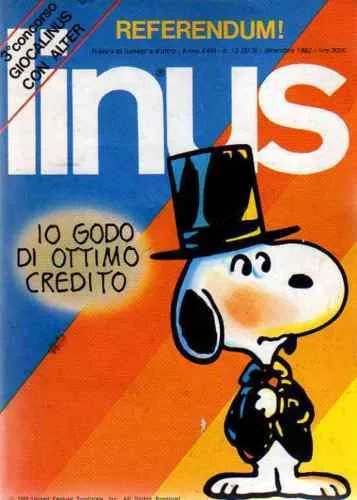 Cover of Linus 13 Almanacco 1983