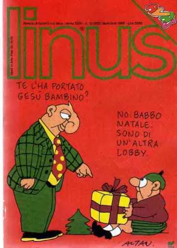 Cover of Linus 13 Almanacco 1989