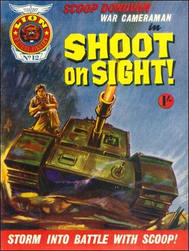 Cover of Scoop Donovan War Cameraman in Shoot on Sight!