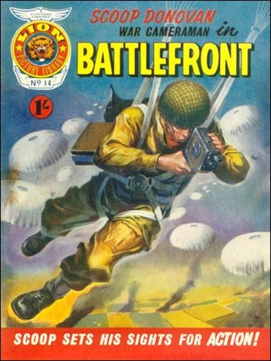 Cover of Scoop Donovan War Cameraman in Battlefront