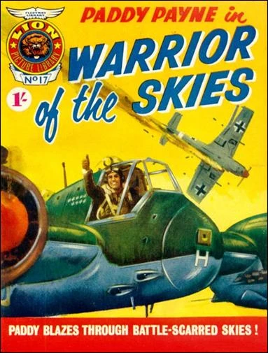 Cover of Paddy Payne  in Warrior of the Skies