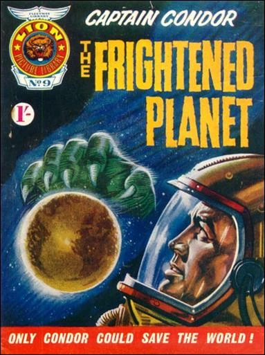 Cover of Captain Condor: The Frightened Planet