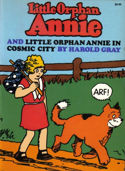 Cover of Little Orphan Annie and Little Orphan Annie in Cosmic City