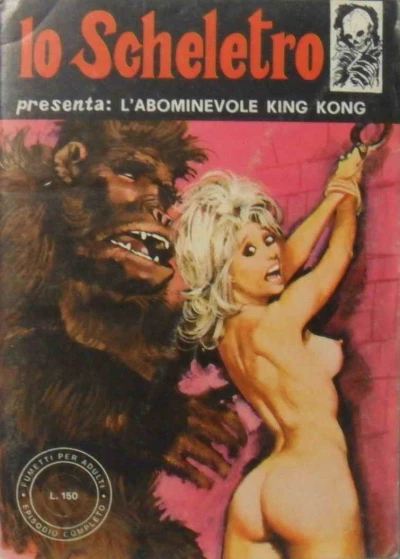 Cover of L'abominevole King Kong