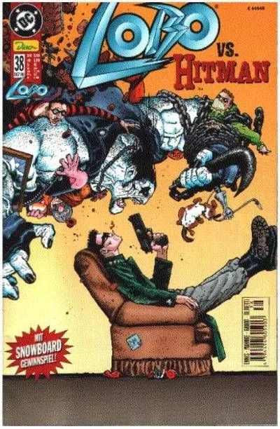 Cover of Lobo vs Hitman