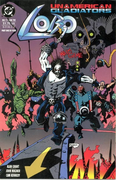 Cover of Lobo: Unamerican Gladiators