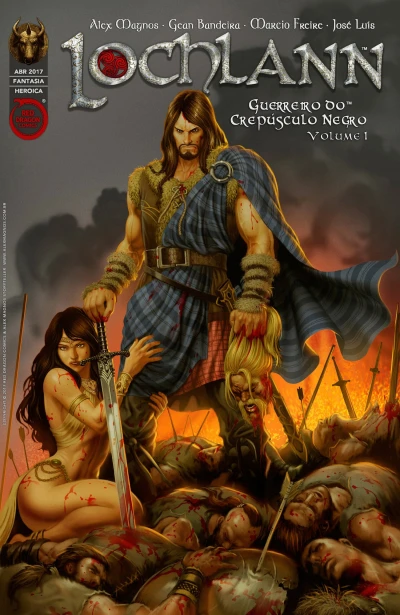 Cover of Volume 1: Guerreiro do Crepúsculo Negro