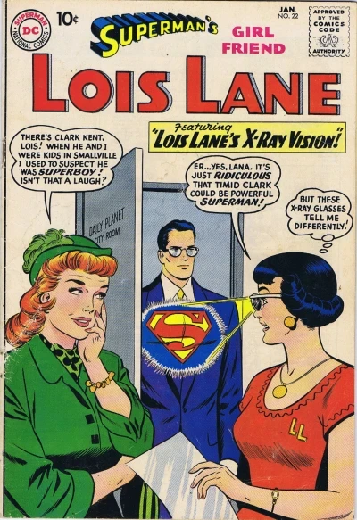 Cover of Lois Lane's X-Ray Vision!