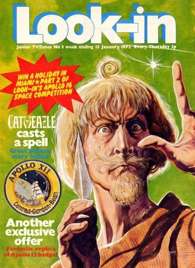 Cover of Catweazle Casts A Spell