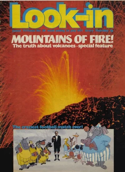 Cover of Mountains Of Fire!