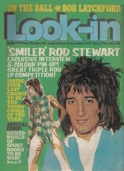 Cover of 'Smiler' Rod Stewart