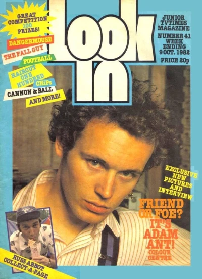 Cover of Friend or Foe? It's Adam Ant!