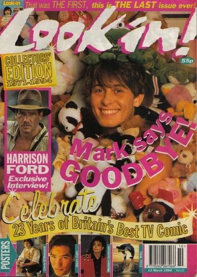 Cover of Mark Says Goodbye!