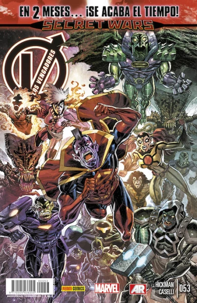 Cover of En 2 meses... ¡se acaba el tiempo! - Secret Wars