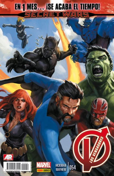 Cover of En 1 mes... ¡Se acaba el tiempo! - Secret Wars