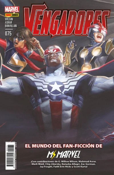 Cover of El mundo del Fan-Fiction de Ms. Marvel