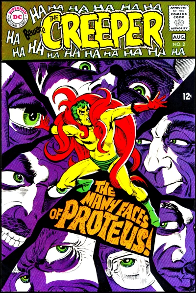 Cover of The Many Faces Of Proteus!