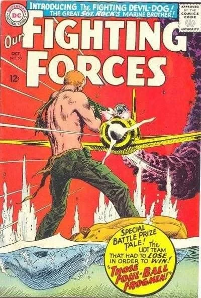 Cover of Lt. Rock, the Fighting Devil Dog