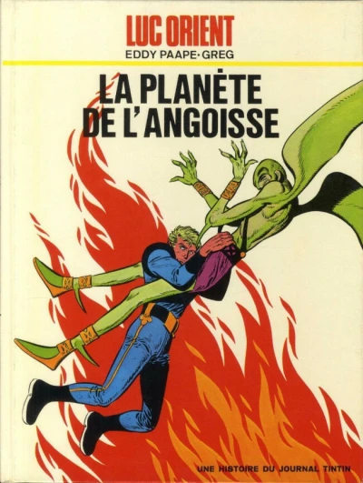Cover of La planète de l'angoisse