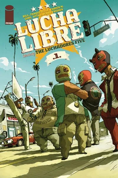 Cover of Introducing: The Luchadores Five