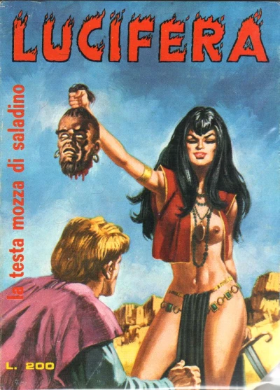 Cover of La Testa Mozza di Saladino