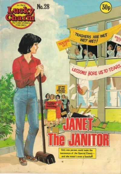 Cover of Janet the Janitor