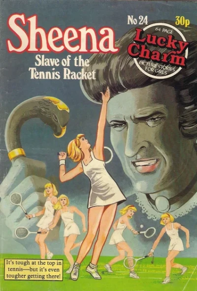 Cover of Sheena: Slave of the Tennis Racket
