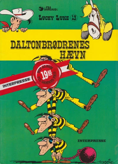 Cover of Daltonbrødrenes hævn