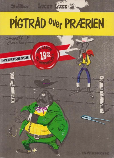 Cover of Pigtråd over prærien