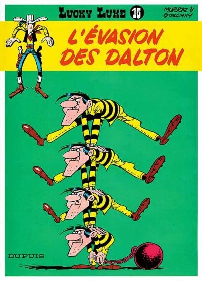 Cover of L'Evasion des Dalton