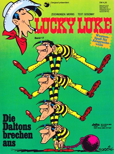 Cover of Die Daltons brechen aus