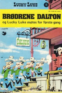Brødrene Dalton og Lucky Luke møtes for første gang
