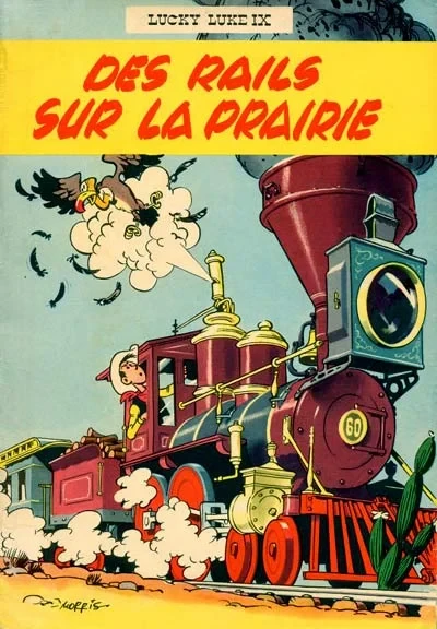 Cover of Des rails sur la prairie