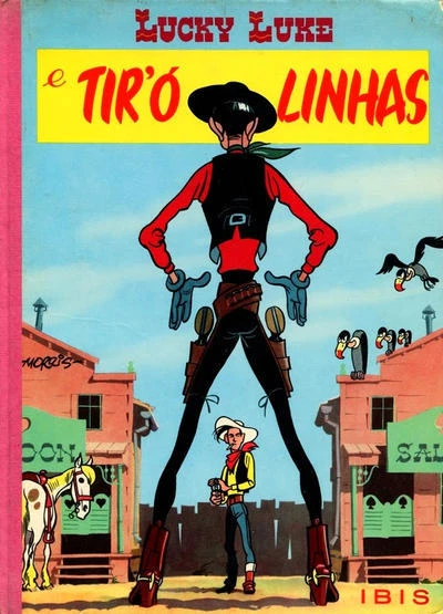 Cover of Lucky Luke e Tir'ó Linhas