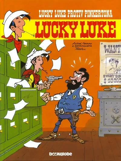 Cover of Lucky Luke protiv Pinkertona