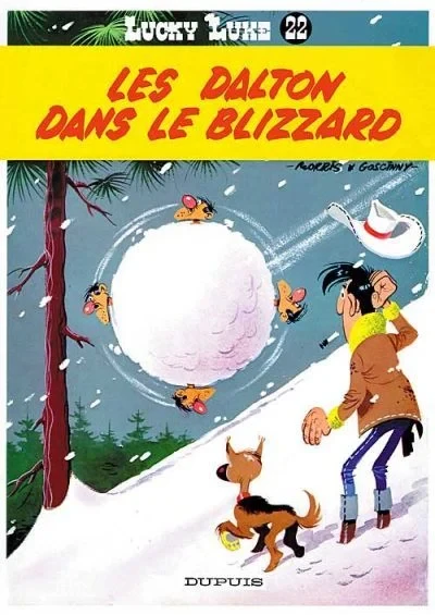 Cover of Les Dalton dans le Blizzard
