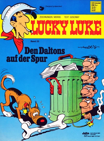 Cover of Den Daltons auf der Spur