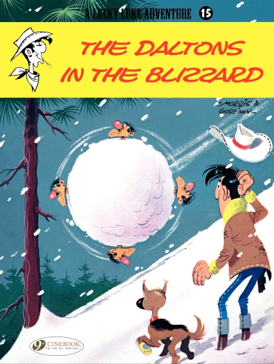 Cover of The Daltons in the Blizzard