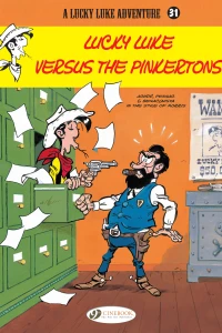 Lucky Luke versus the Pinkertons