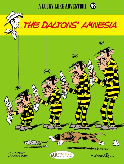 Cover of The Daltons' Amnesia
