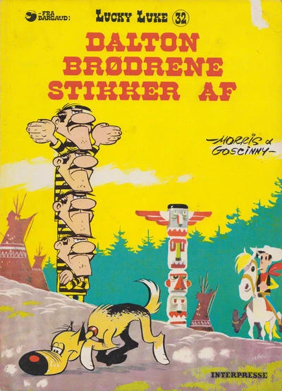 Cover of Dalton Brødrene Stikker Af