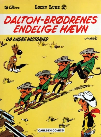 Cover of Dalton-brødrenes endelige hævn – og andre historier