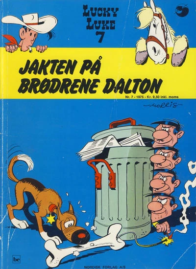 Cover of Jakten på brødrene Dalton