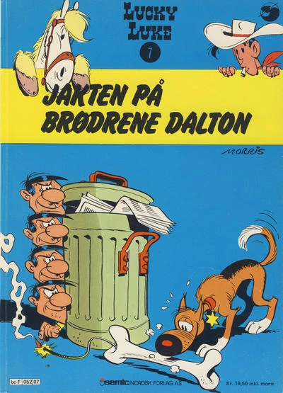 Cover of Jakten på brødrene Dalton