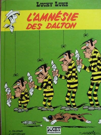 Cover of L'amnesie des Dalton