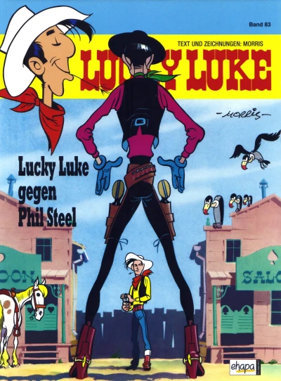 Cover of Lucky Luke gegen Phil Steel