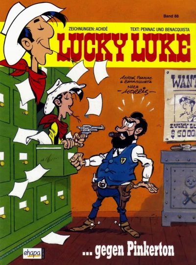 Cover of Lucky Luke gegen Pinkerton